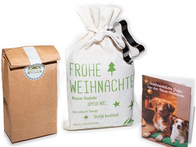 Weihnachtssäckchen für Hunde