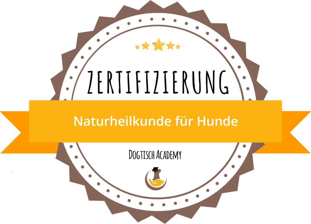 Dogtisch Zertifikat: Naturheilkundeberater für Hunde